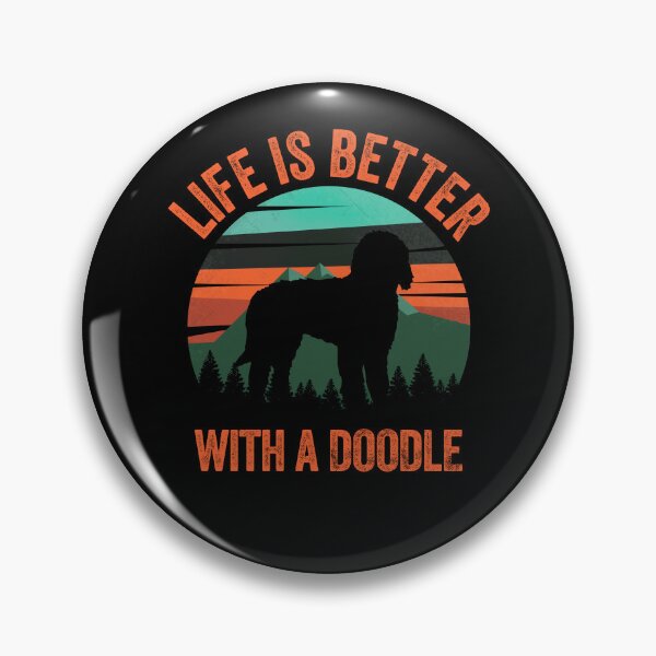 Item preview, Life Is Better With A Goldendoodle Vintage Dog Gift  designed and sold by Guarddogdrive.
