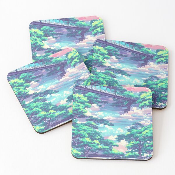 Item preview, Anime Bridge Background designed and sold by Art-of-AI.