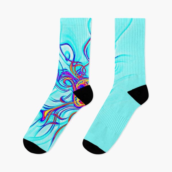 Item preview, Abstract graphic design  green, purple, blue, yellow, green designed and sold by Vesna7791.