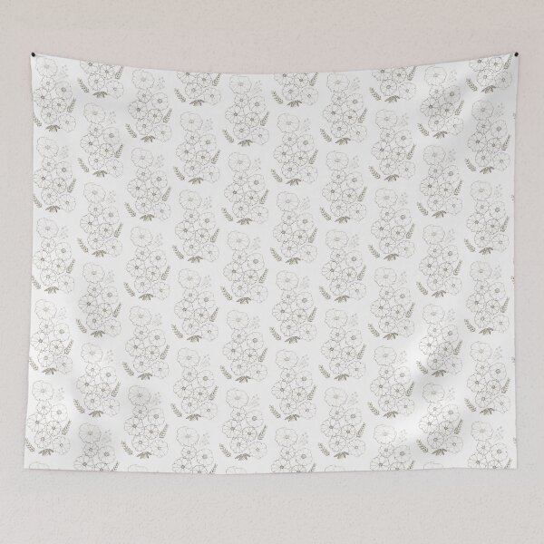 Item preview, Faded zinnia flowers designed and sold by froggos.