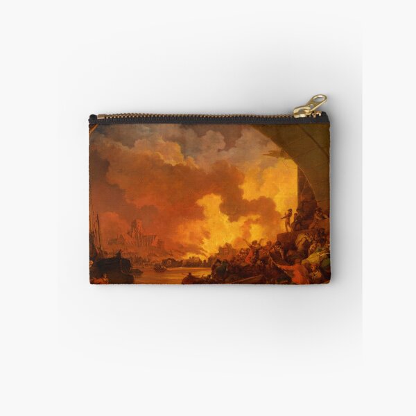 Item preview, The Great Fire of London by Philip James de Loutherbourg (1797) designed and sold by allhistory.