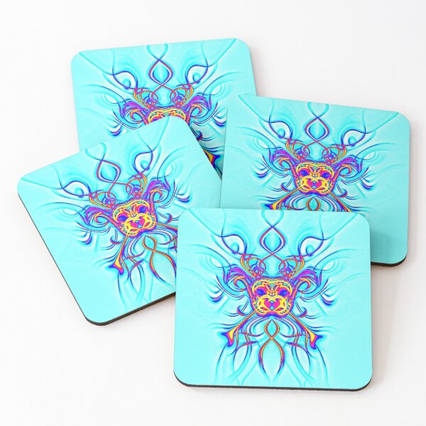 Item preview, Abstract graphic design  green, purple, blue, yellow, green designed and sold by Vesna7791.