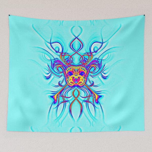 Item preview, Abstract graphic design  green, purple, blue, yellow, green designed and sold by Vesna7791.