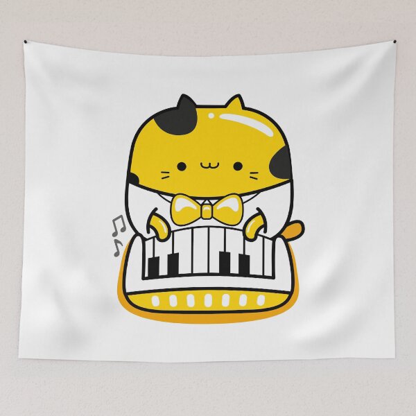 Item preview, Cute yellow cat  designed and sold by Noha Applied- Arts.