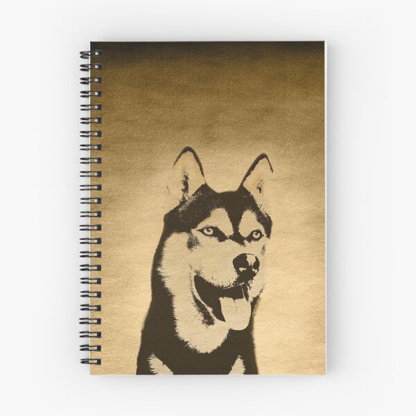 Aperçu de l'œuvre Husky sibérien créée et vendue par k9printart.