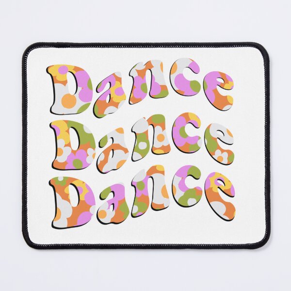 Item preview, Dance, dancer, groovy, retro, dancer gift, hippie, sixties style, floral designed and sold by FreckledBliss.