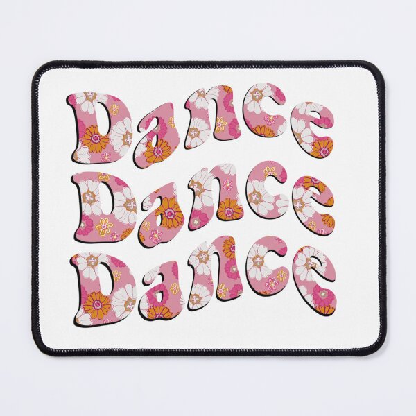Item preview, Dance, dancer, groovy, retro, dancer gift, hippie, sixties style, floral, ballet designed and sold by FreckledBliss.