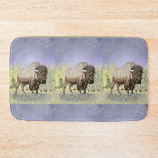 Item preview,  Big Bisons on the Range in the Midwest designed and sold by TJHstudio.