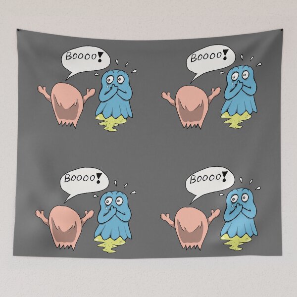 Item preview, Terrible ghosts designed and sold by AyseAkcay.