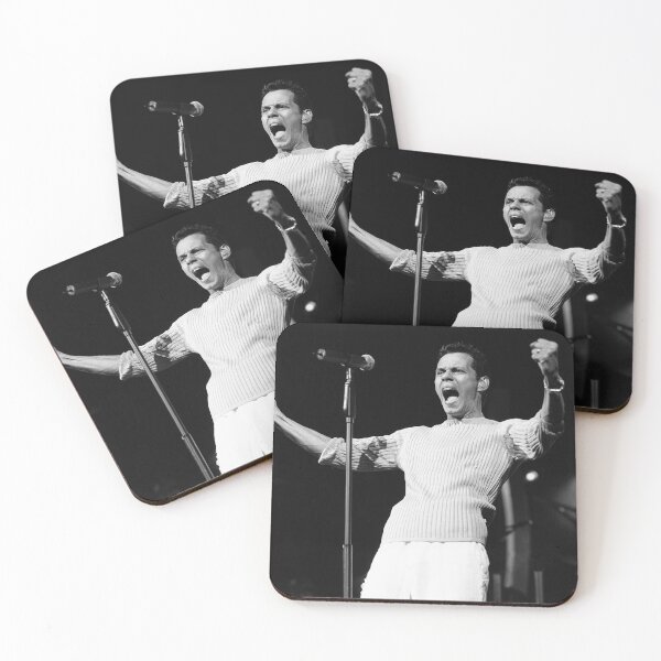 Item preview, Marc Anthony BW Photograph designed and sold by ConcertImages.
