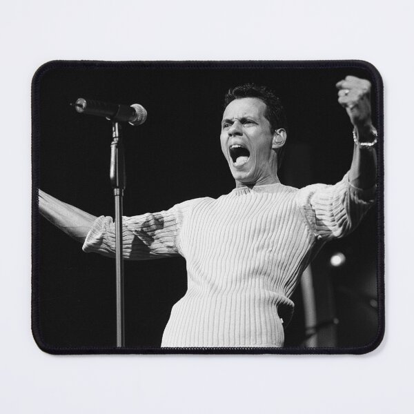 Item preview, Marc Anthony BW Photograph designed and sold by ConcertImages.