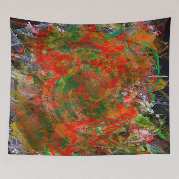 Item preview, Autumnal Abstract 11 designed and sold by Discordant Dreams Art.