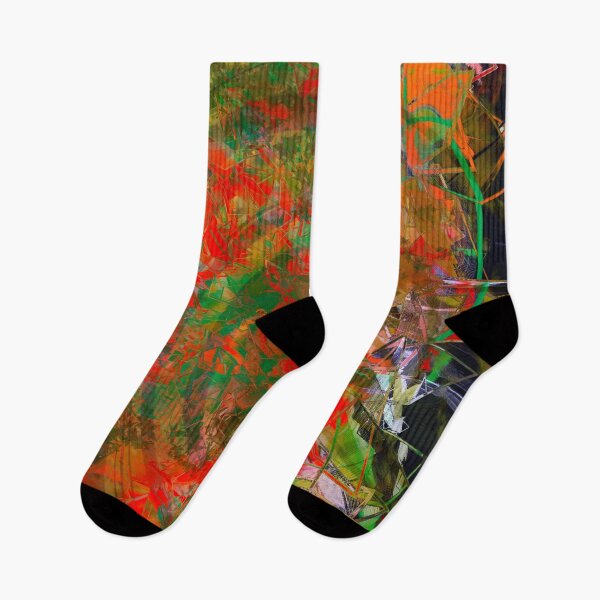 Item preview, Autumnal Abstract 11 designed and sold by Discordant Dreams Art.