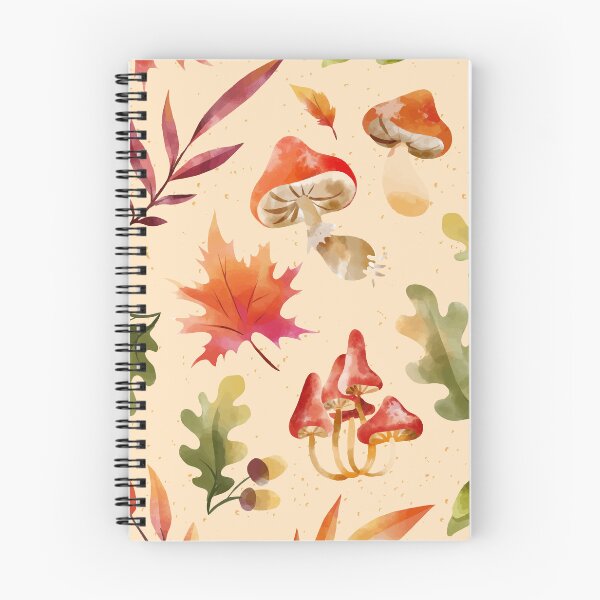 Item preview, Funky Fall Fantasy: Mushroom and Foliage Digital Art to Spice Up Your Space! designed and sold by DearCutesyCo.