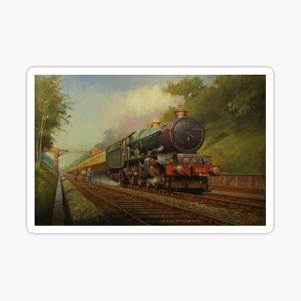 King in Sonning Cutting. Sticker
