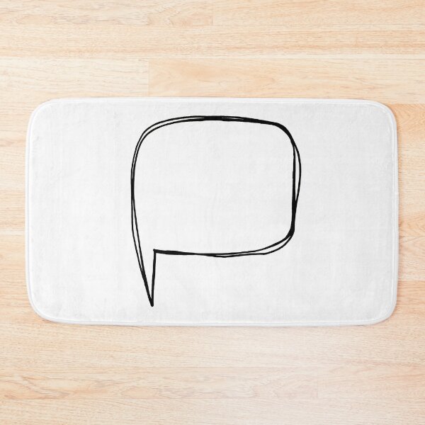 Item preview, Speech bubble designed and sold by froggos.