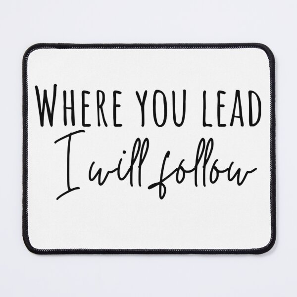 Item preview, Where you lead I will follow designed and sold by sincerely-olive.