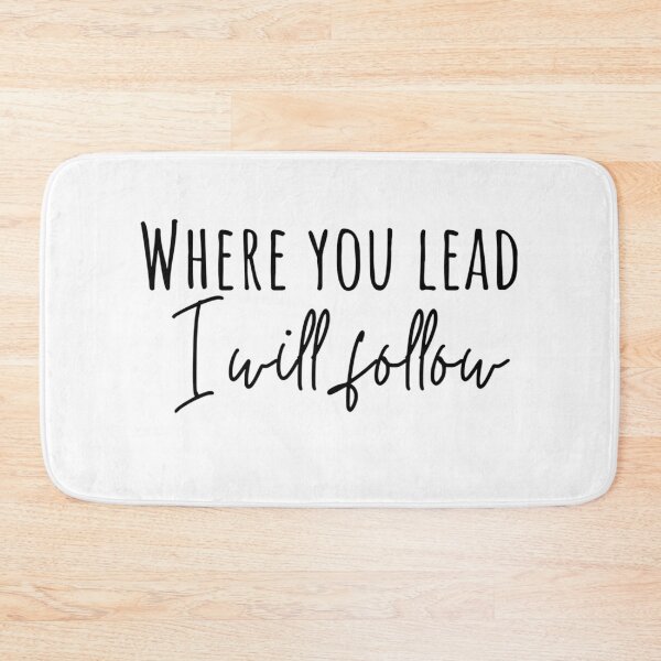 Item preview, Where you lead I will follow designed and sold by sincerely-olive.