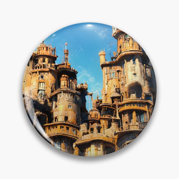 Item preview, Steampunk Desert City designed and sold by 6SCharlie.