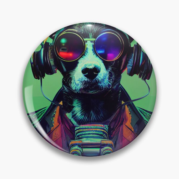 Item preview, neon pet dog 292 designed and sold by Mercixai.