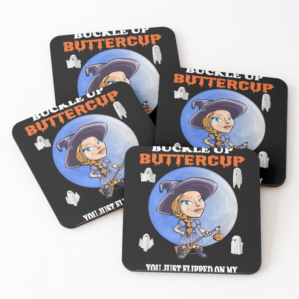 Item preview, Lunch Lady Buckle Up Buttercup You Just Flipped My Witch Switch designed and sold by david parry.