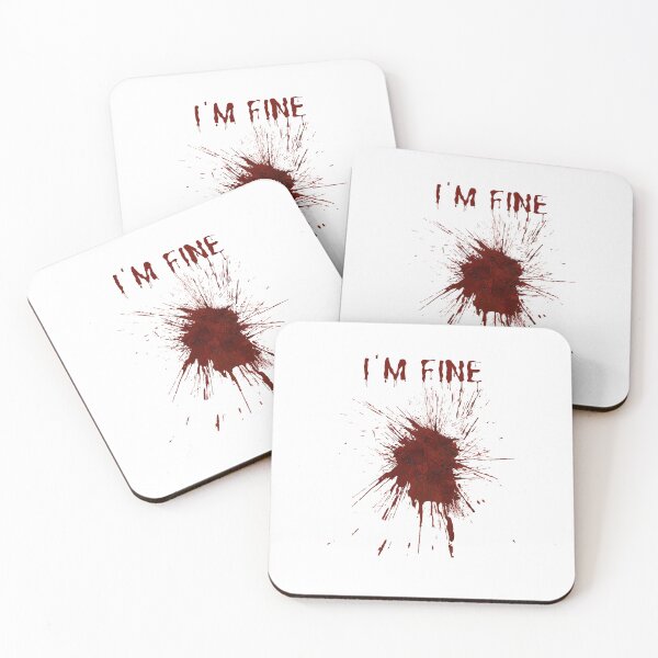 Item preview, I'm Fine Zombie Apocalypse Halloween designed and sold by lifestylegate.