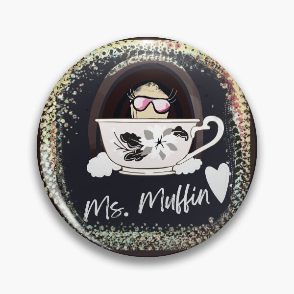 Item preview, Ms. Muffin Tea Cup Design designed and sold by Anna-Squigal.