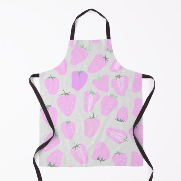 Item preview, Sweet and cute strawberries in pattern designed and sold by Emi Yañez.