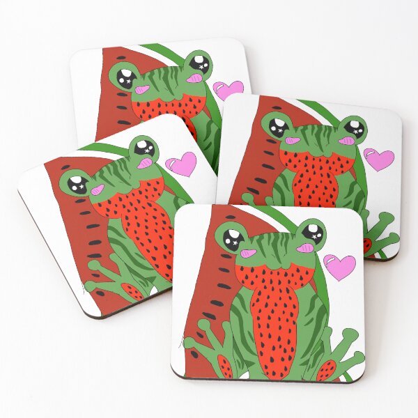 Item preview, Watermelon frog  designed and sold by skywolfcreation.