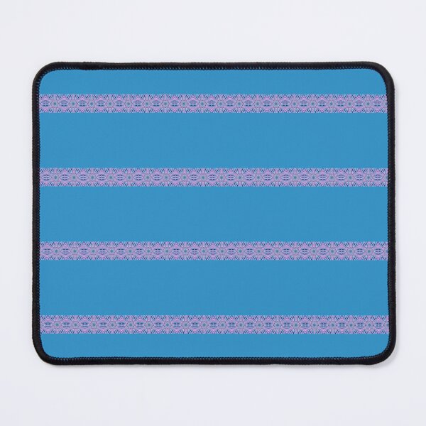 Item preview, Stripes Pattern Boho Vibes Abstract Lines on a Cool Sky Blue Background designed and sold by Beachy.