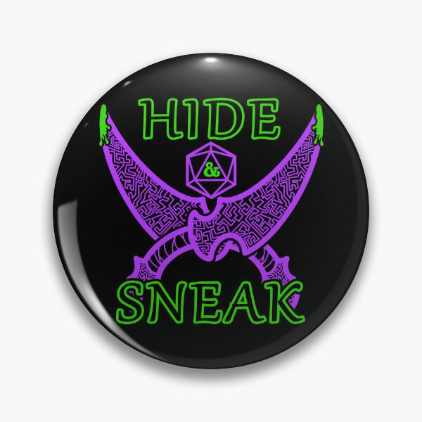 Item preview, Hide and Sneak Rogue Thief Class Poison Daggers Funny Dungeon Tabletop RPG designed and sold by BazaarTrades.