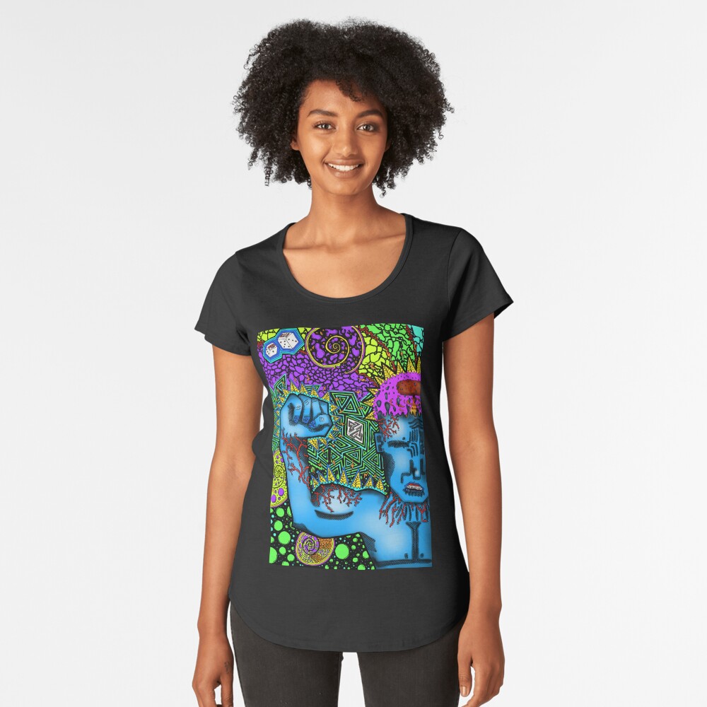 Item preview, Premium Scoop T-Shirt designed and sold by intenzaesthetic.