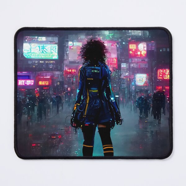 Item preview, Cyberpunk Night City Art designed and sold by loftzo.