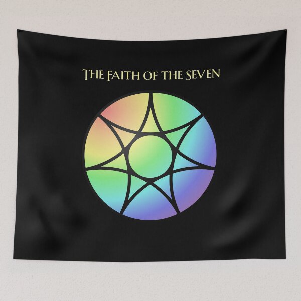 Item preview, The Faith of the Seven Coat of Arms Heraldry Sigil - A Song of Ice and Fire designed and sold by >> jonboydesigns.etsy.com.