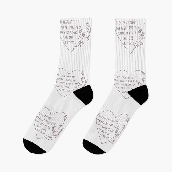 Item preview, Jane Austen Quote From Emma - Then I examined my own heart. And there you were. Never, I fear, to be removed. designed and sold by violet-hope.