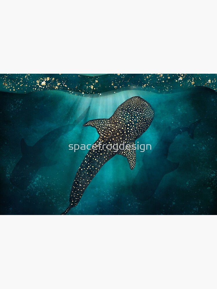 Thumbnail 4 von 4, Täschchen, Metallischer Walhai designt und verkauft von spacefrogdesign.