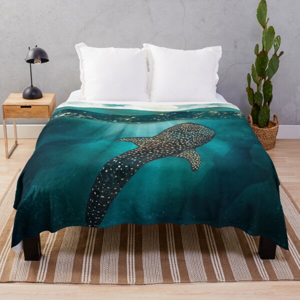 Vista previa del artículo con la obra «Tiburón ballena metálico», diseñado y vendido por spacefrogdesign.