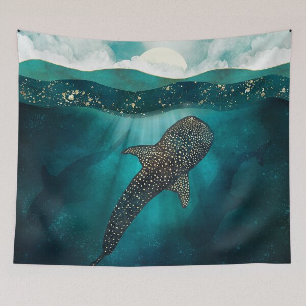 Item preview,   Metallic Whale Shark designed and sold by spacefrogdesign.