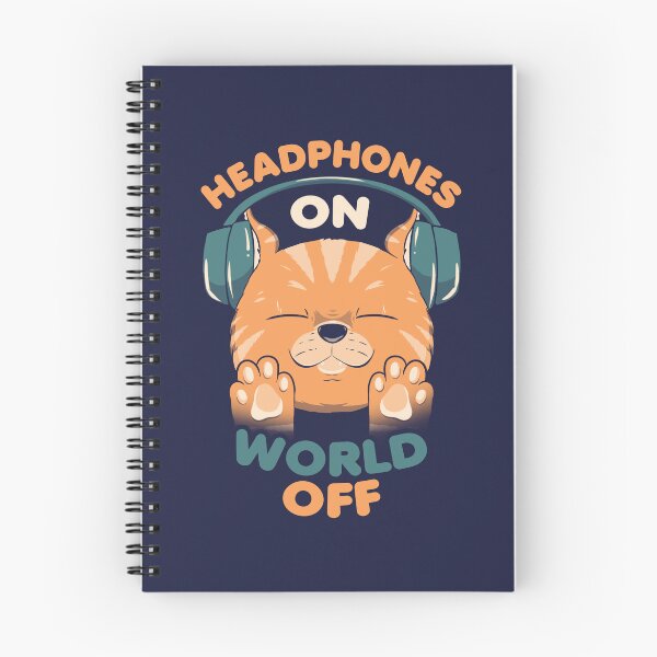 Artikelvorschau, Musik Katze Kopfhörer an Welt aus von Tobe Fonseca entworfen und verkauft von Tobe Fonseca®.