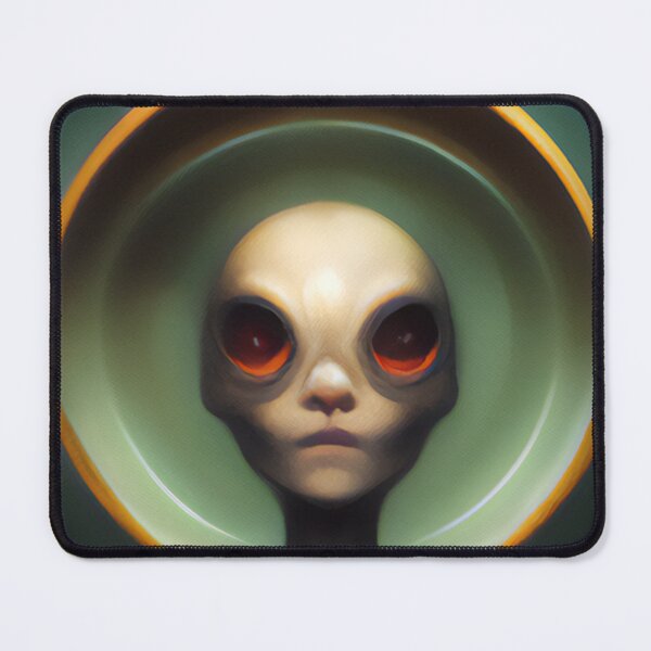 Item preview, Alien Head Painting designed and sold by fuseleven.