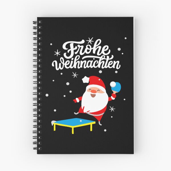Aperçu de l'œuvre Père Noël jouant au ping-pong petite table de ping-pong Cadeau drôle de Noël weihnachten créée et vendue par lxmag.
