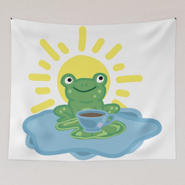 Item preview, Froggy Tea Time designed and sold by Graphite's Echo.