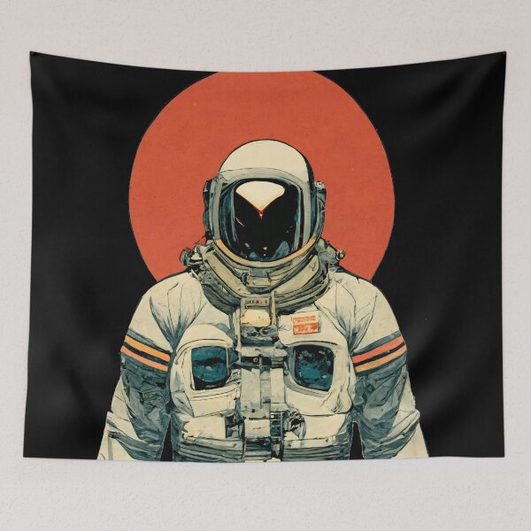 Item preview, Astronaut Floating In Void On Mars designed and sold by john-ess.