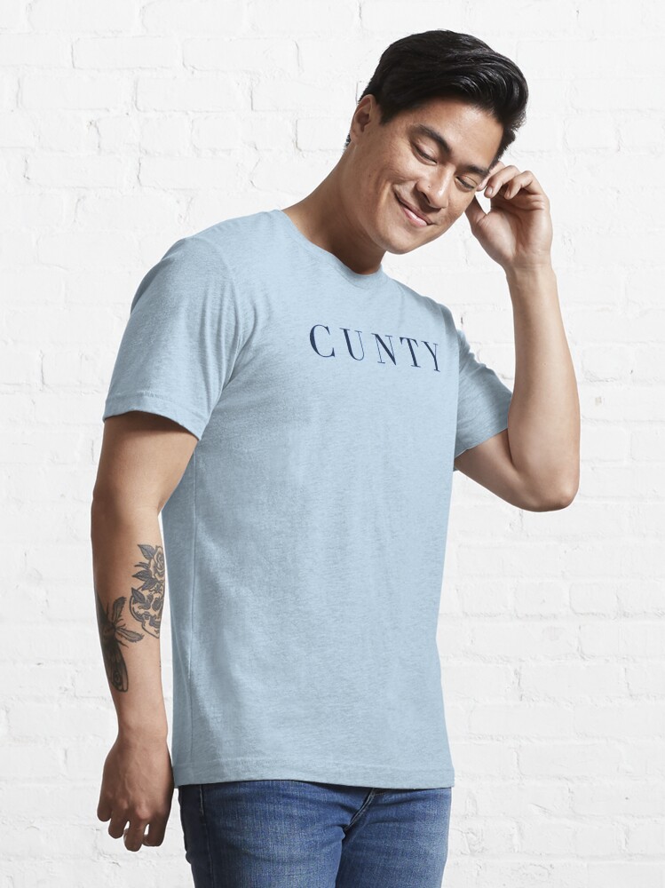 Hello Cunty Unisex T-Shirt in White