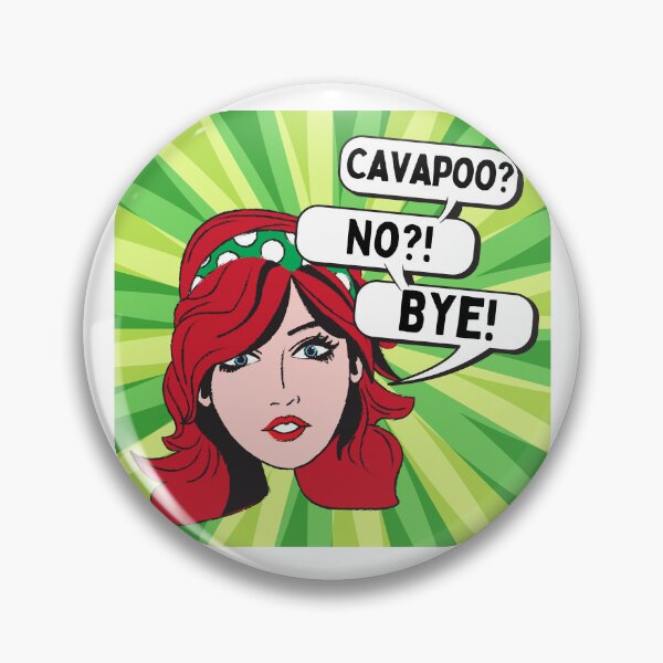 Item preview, Comic Cavapoo? No? Bye designed and sold by SherlocksStore.