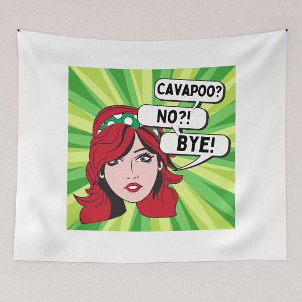 Item preview, Comic Cavapoo? No? Bye designed and sold by SherlocksStore.