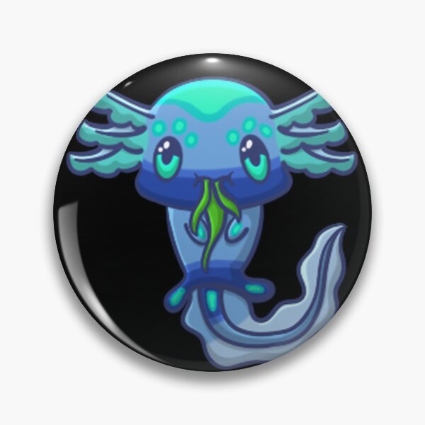 Item preview, Gfp Axolotl Eating Seaweed designed and sold by NLDStudios.