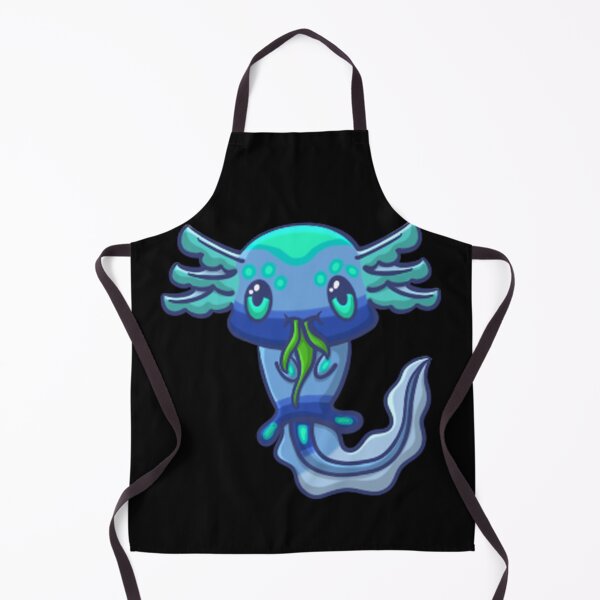 Item preview, Gfp Axolotl Eating Seaweed designed and sold by NLDStudios.