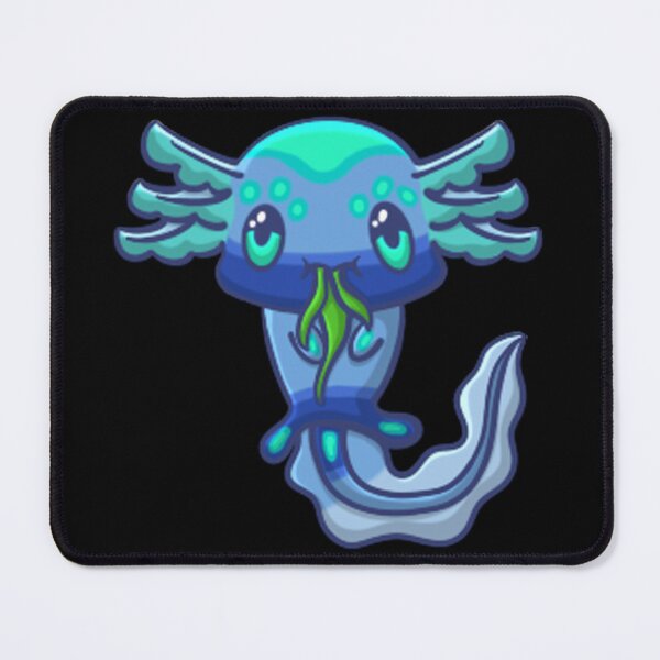 Item preview, Gfp Axolotl Eating Seaweed designed and sold by NLDStudios.