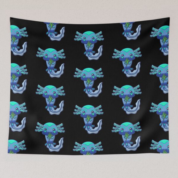 Item preview, Gfp Axolotl Eating Seaweed designed and sold by NLDStudios.